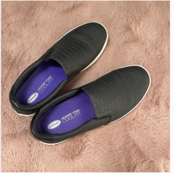 ⭐️ Snake Print Loafer Slip Chic Glam Cool Fit Memory Foam Streetwear Pull Ons - Picture 2 of 6